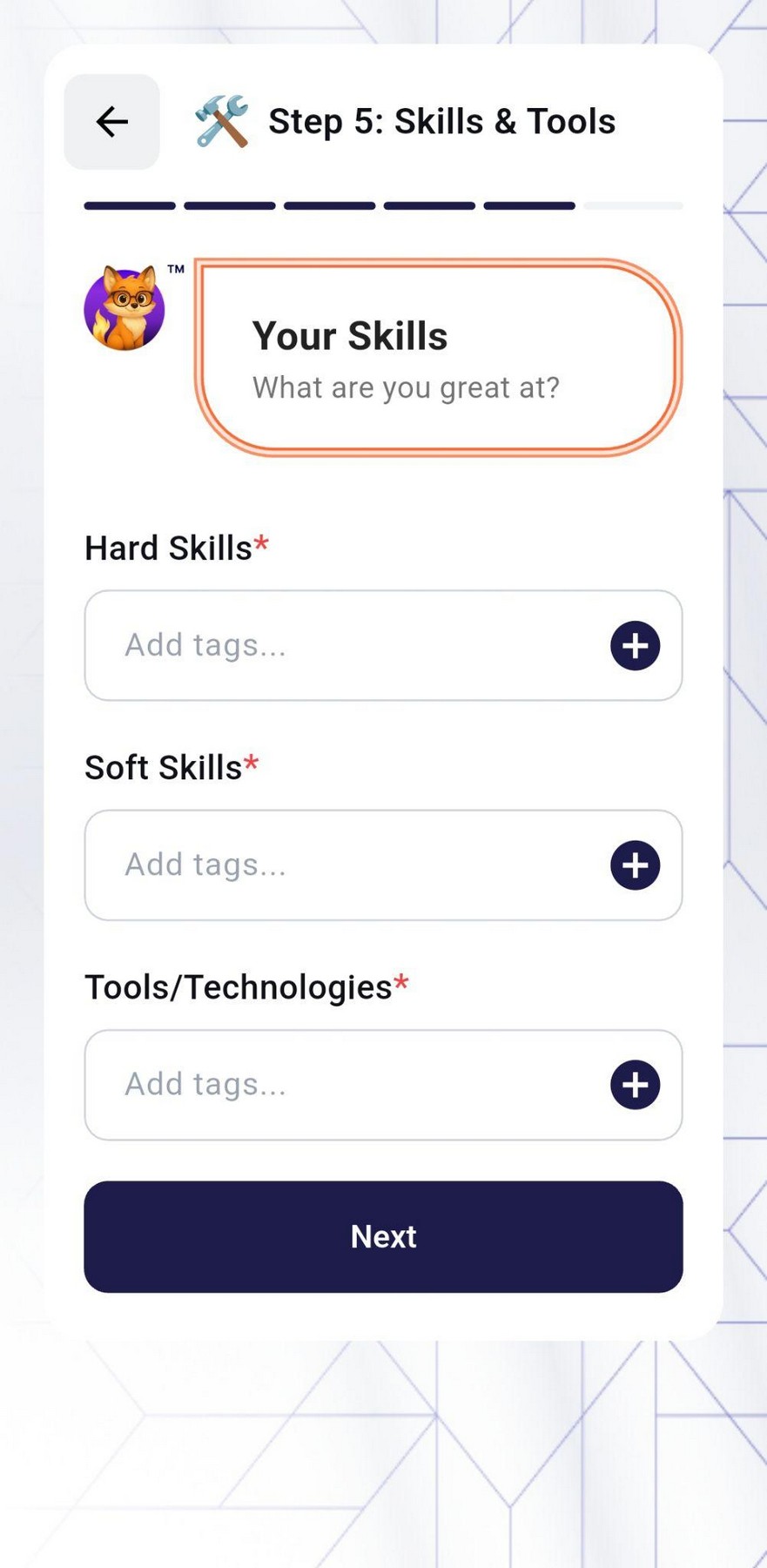 Skills and Tools